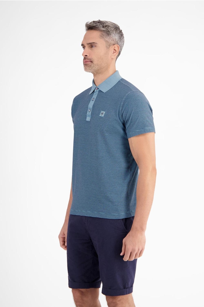 GESTREEPT POLOSHIRT 2523211 443